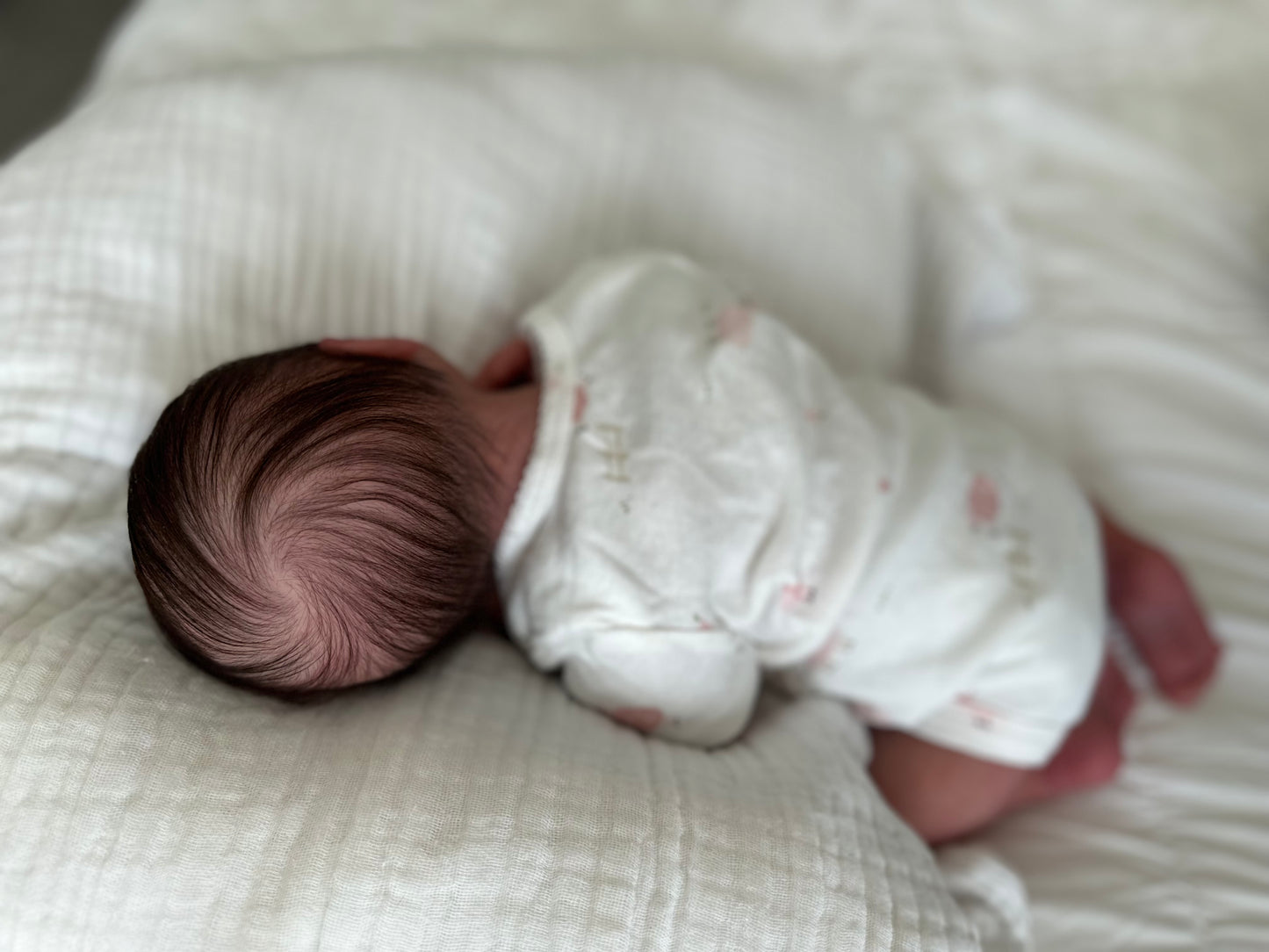 (Cuddle Cub) Silicone Baby girl OLIVE (Rooted HAIR) (Customization Available) - Cuddlecubsnursery