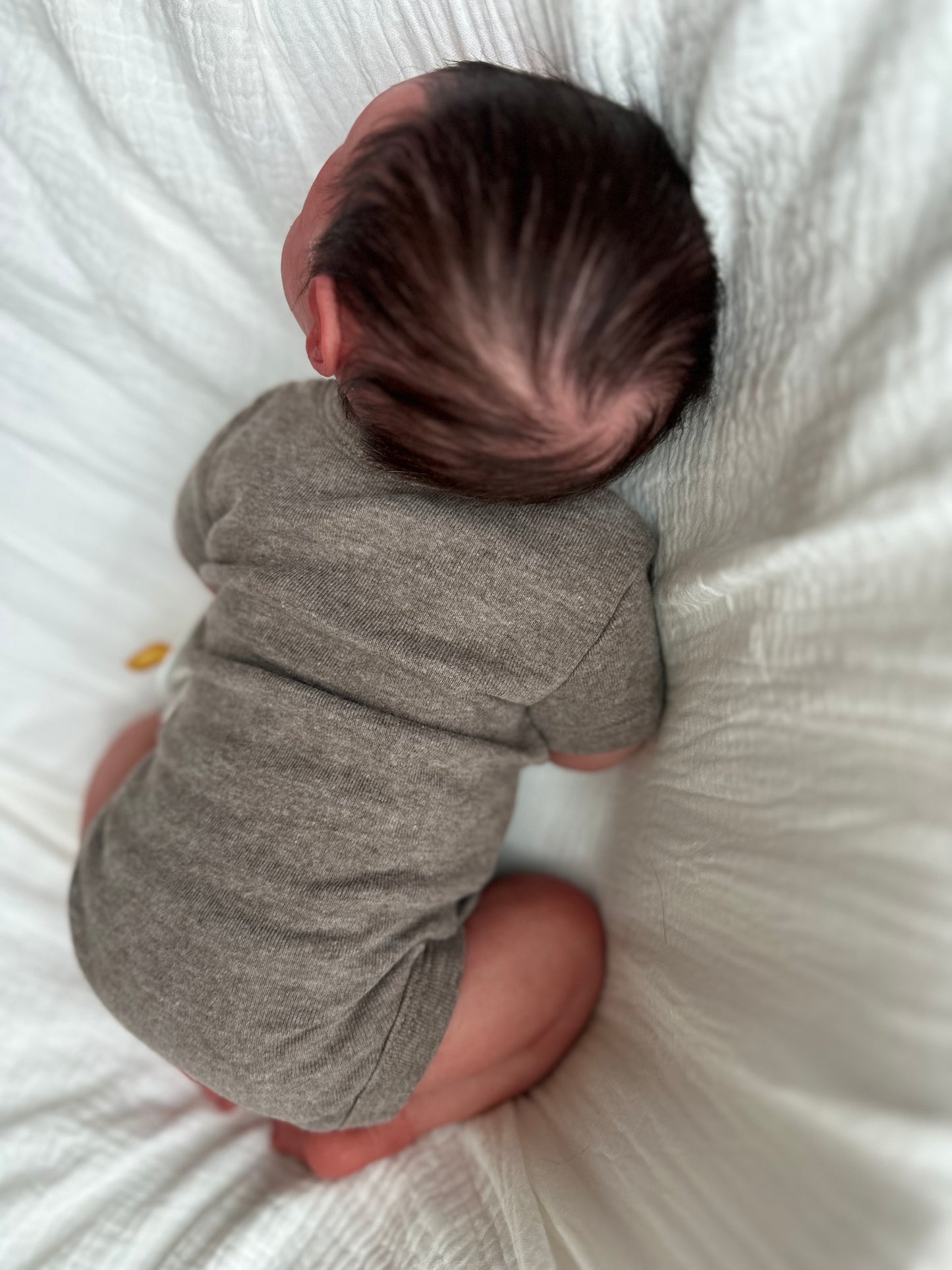 (Cuddle Cub) Silicone Baby boy OLIVER (Rooted HAIR)(Customization Available)